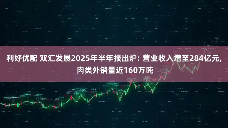 利好优配 双汇发展2025年半年报出炉: 营业收入增至284亿元, 肉类外销量近160万吨